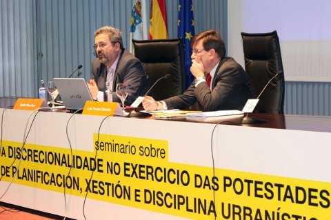 Luis Pomed S&aacute;nchez, Letrado do Tribunal Constitucional - Seminario sobre a Discrecionalidade no Exercicio das Potestades de Planificación, Xestión e Disciplina Urbanística